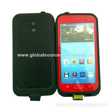 Red Pepper Waterproof and Shockproof Case for Samsung Galaxy S4 i9500, without Logo on Case